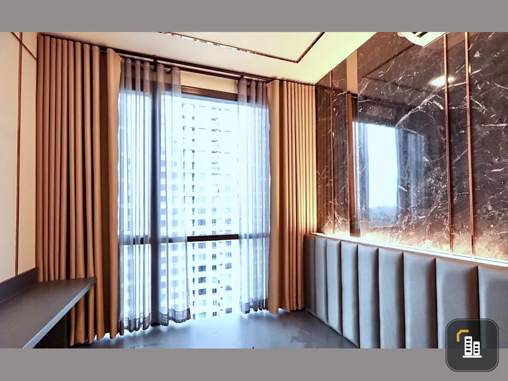 Condo for rent, The Privacy Chatuchak, high floor, good view, fully furnished, can't miss it, urgent.