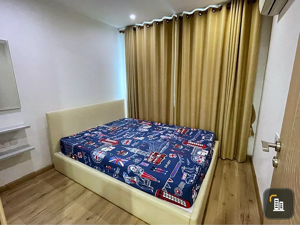 Condo for sale, rent, Budget Condo Tiwanon, fully decorated room, ready to move in, not hot, has a spacious balcony to dry clothes, book now.