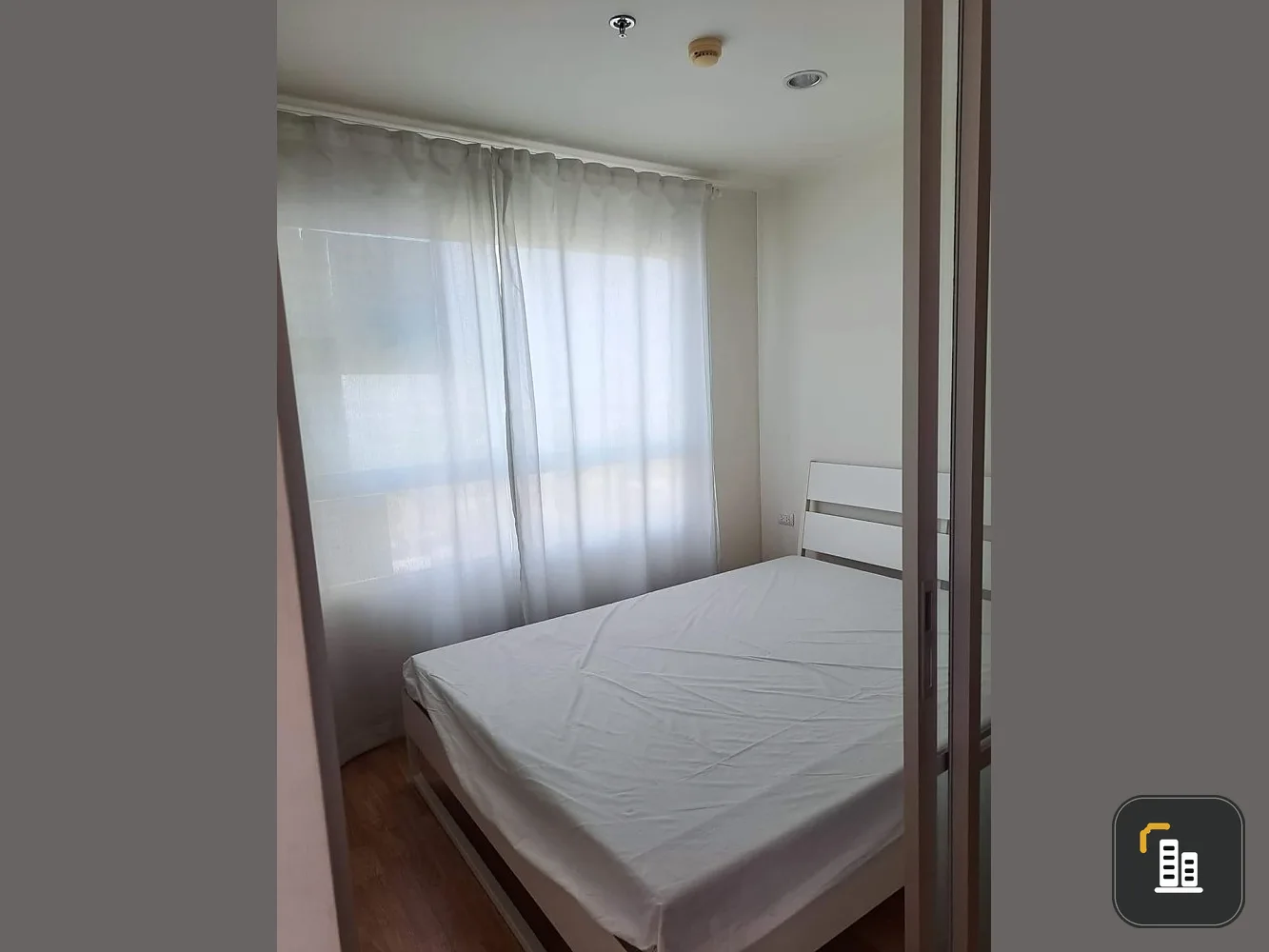 Condo for sale or rent, Lumpini Nawamin Sri Burapha, 15th floor, high view, clearly separated rooms. Hurry and reserve quickly, don't miss it.