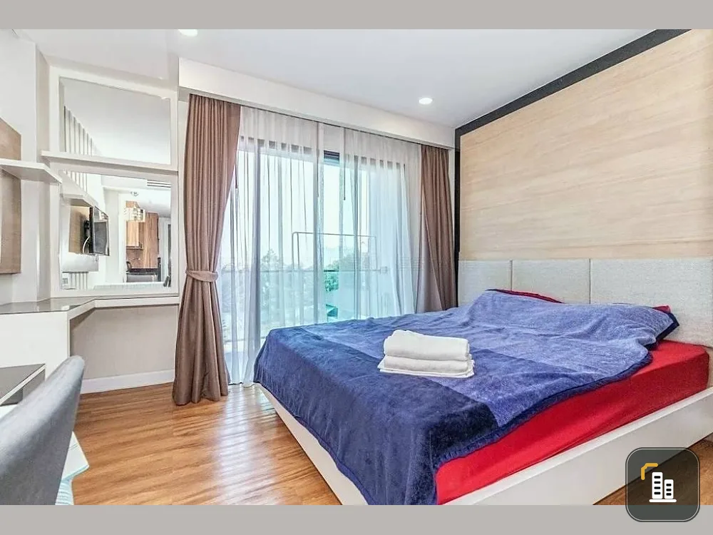 For sale or rent Dusit Grand Park (Jomtien) pool view, chill atmosphere. There are plenty of electrical appliances. Hurry and grab them.