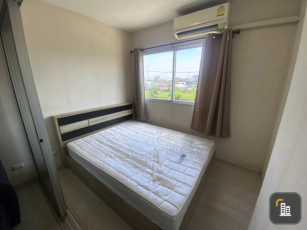 Urgent sale, Plum Condo Park Rangsit Phase 2, studio room, 3rd floor, not very high, complete in one place, must reserve.