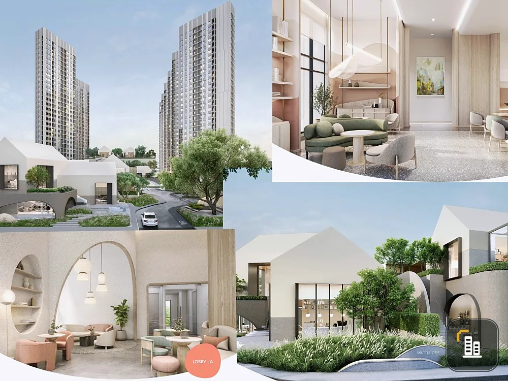 Down payment sale, Cobb Ratchada-Rama 9, corner room, privacy, furnished, hurry to reserve, become the owner