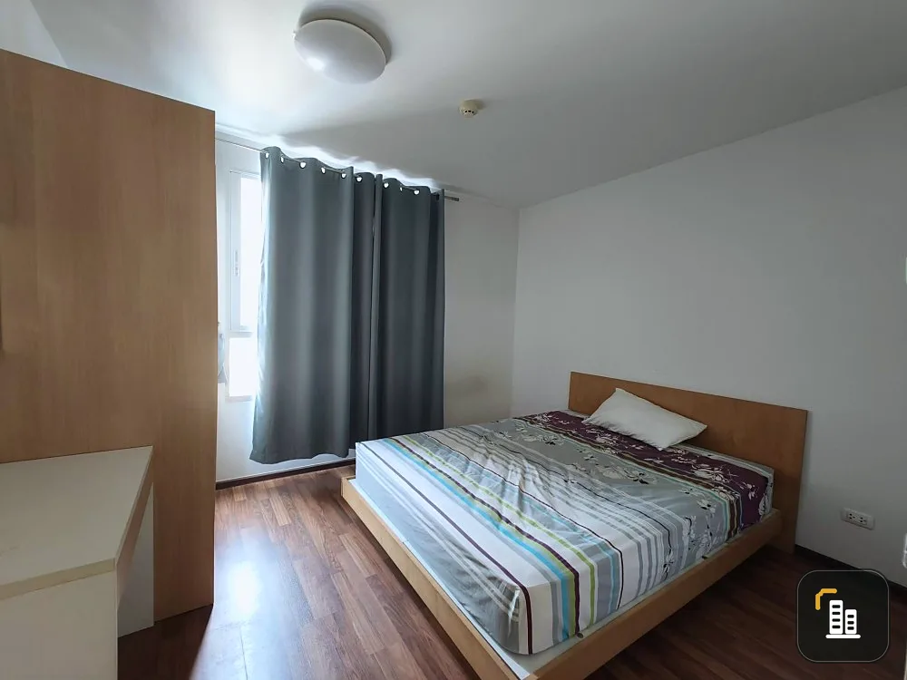 Condo for sale U @ Huamak Station, 1 bedroom, 1 bathroom, furniture, complete electrical appliances. Book now.