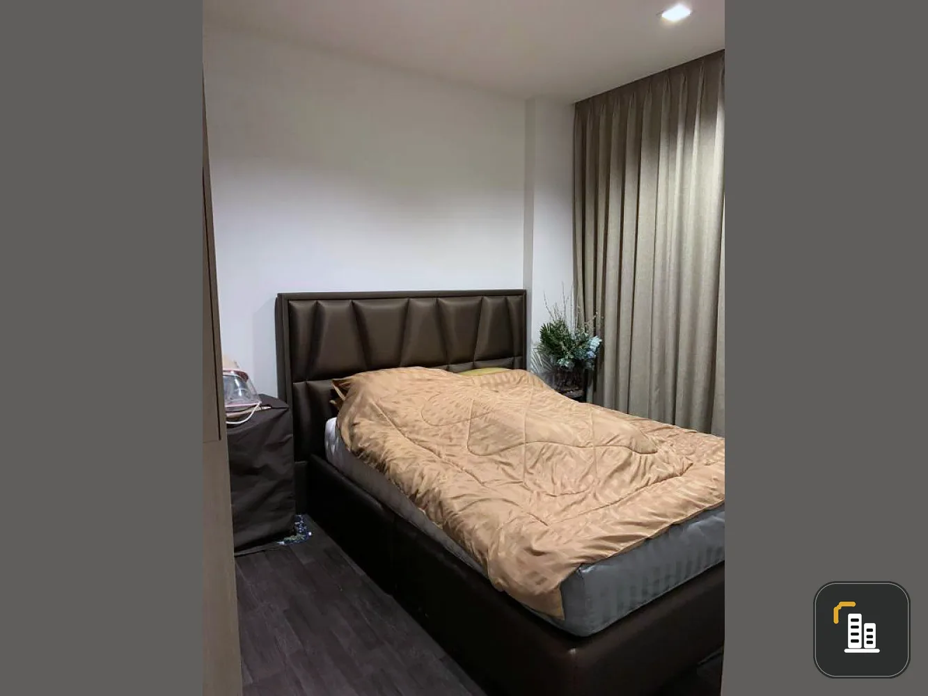Released for sale The Line Asoke-Ratchada The bed is big and very soft. Convenient travel, everyone likes it quickly.