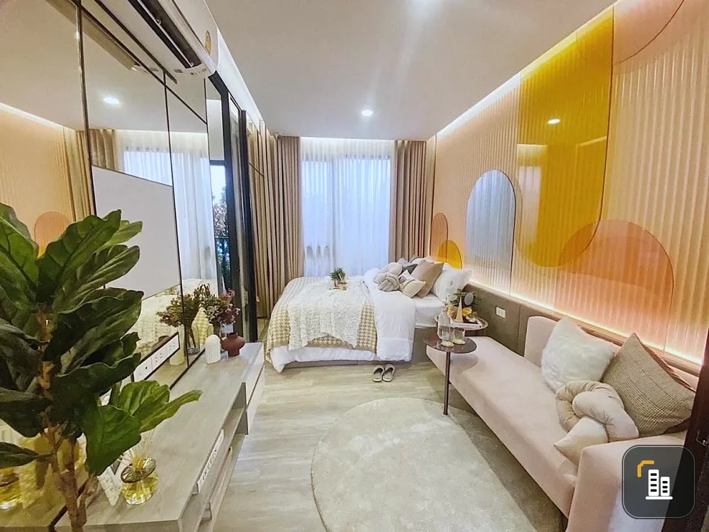 Down payment sale Origin Plug & Play Nonthaburi Station, beautifully decorated room, separate partitions, full furniture included, don't miss out.