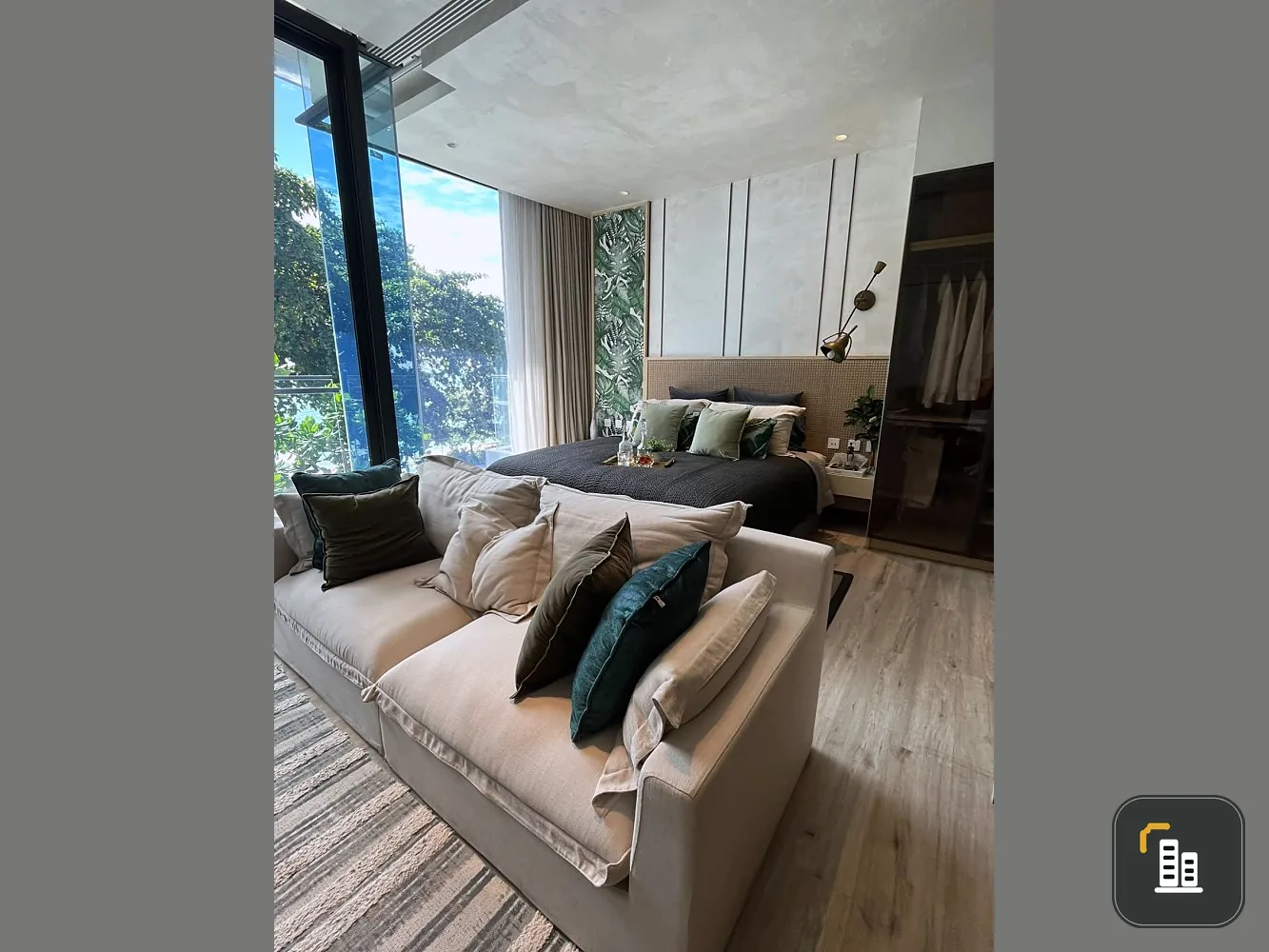 Arom Wongamat for sale, nice room, good location, sea view, perfect for a place to relax, don't miss it.