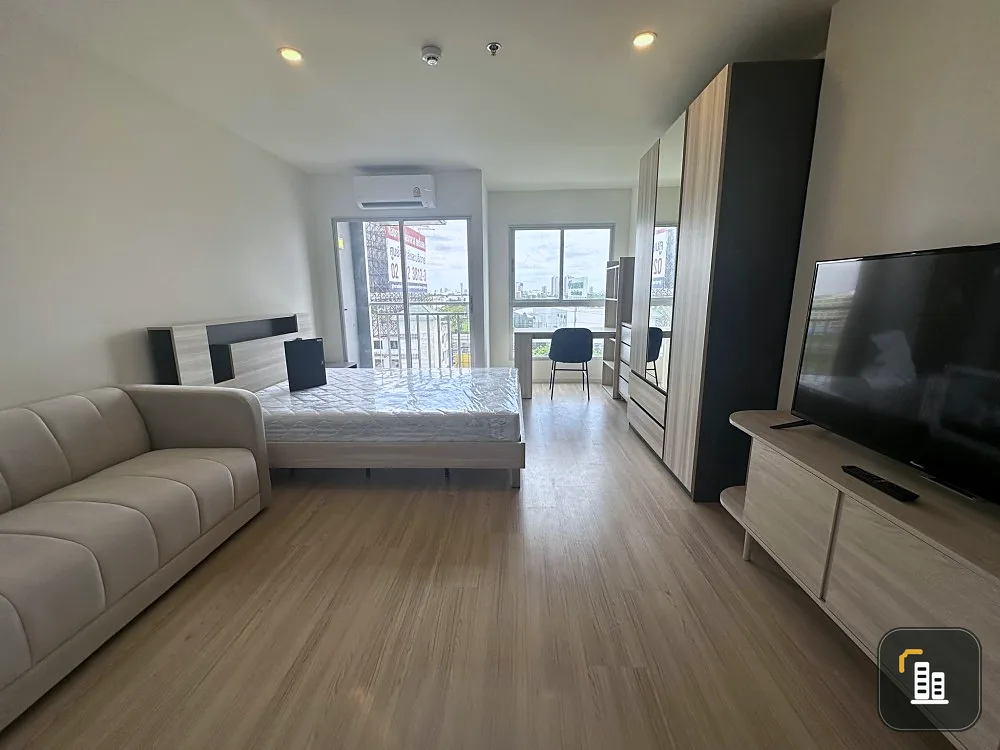 For sale: Lumpini Ville Chaengwattana-Pak Kret Station. Fully furnished and electrical appliances. Don't miss it.