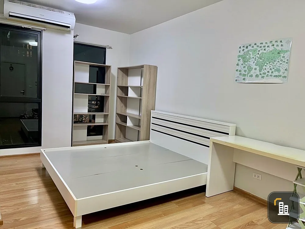 Condo for sale, Unio Sukhumvit 72, empty room, has furniture as shown in the picture, don't wait, hurry up.