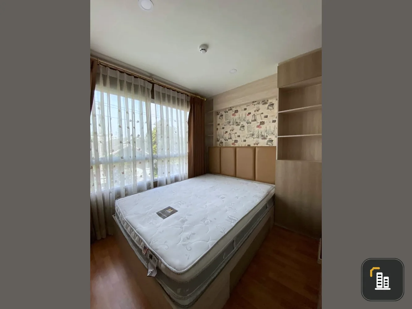 For sale Lumpini Ville Sukhumvit 76-Bearing, full electrical appliances. Ready to install wallpaper in the entire room. Book now.
