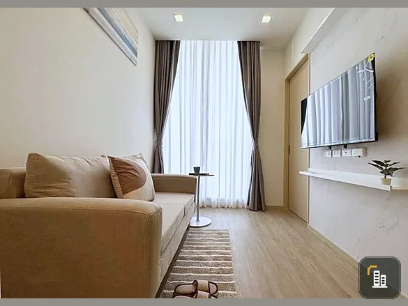 For rent, NOBLE STATE 39, high floor, beautiful room, minimalist style, LUXURY, fully decorated, move in now.