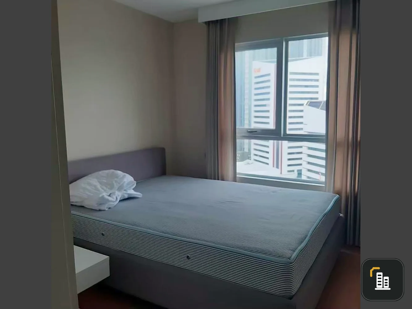 Condo for rent, Belle Grand Rama 9, room ready to move in. Fully furnished, don't miss it.