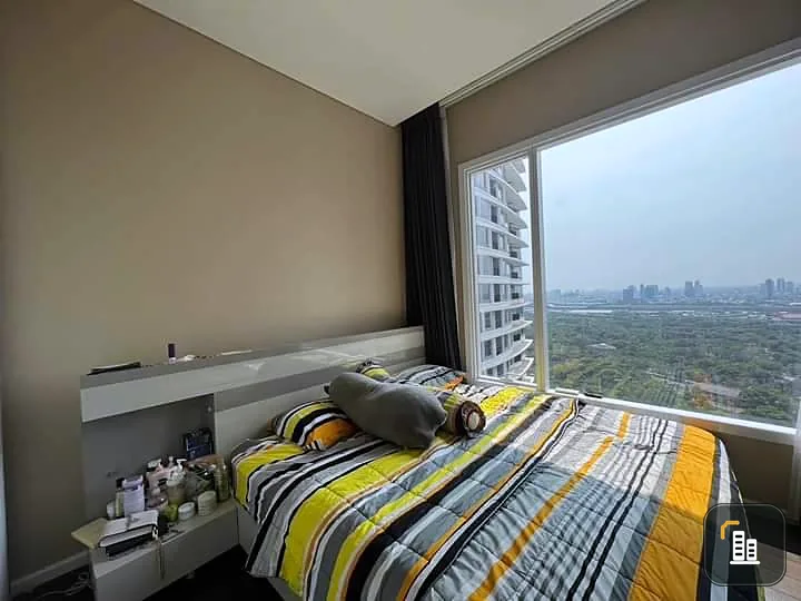 Condo for sale, The Saint Residences, Chatuchak Park view, beautiful view in the heart of the city, fully furnished.