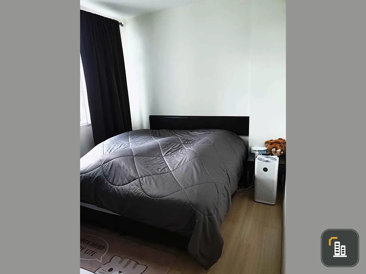 Condo for sale Chewathai Ratchaprarop, corner room, very private. Ready to decorate Buy and move in immediately.