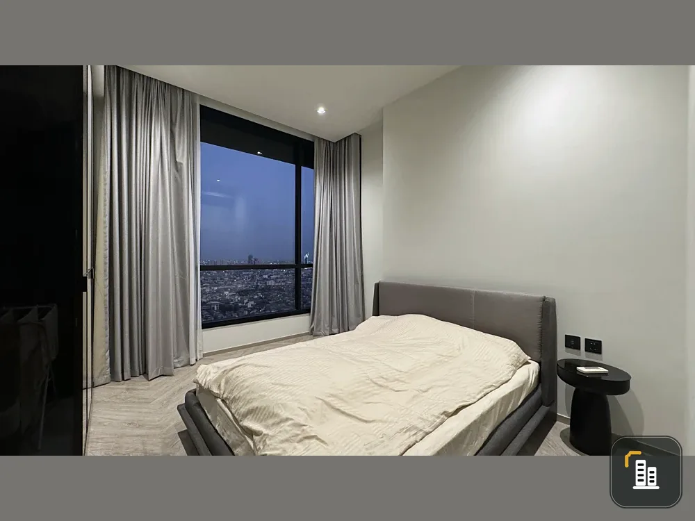 Condo for rent, Chapter Charoen Nakhon-Riverside. Fully furnished and electrical appliances. Hurry and reserve now. Hurry.