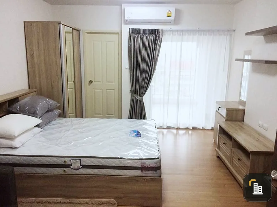 For sale, for rent, Supalai Veranda Rattanathibet, good location room, swimming pool view. Fully furnished, beautiful You can move in now.