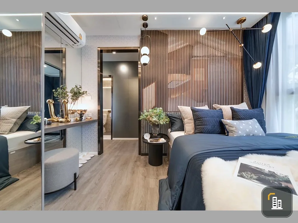 Selling down payment The Origin Sukhumvit-Sai Luat E22 Station, 14th floor, good project, nice location, if interested, hurry and reserve now.