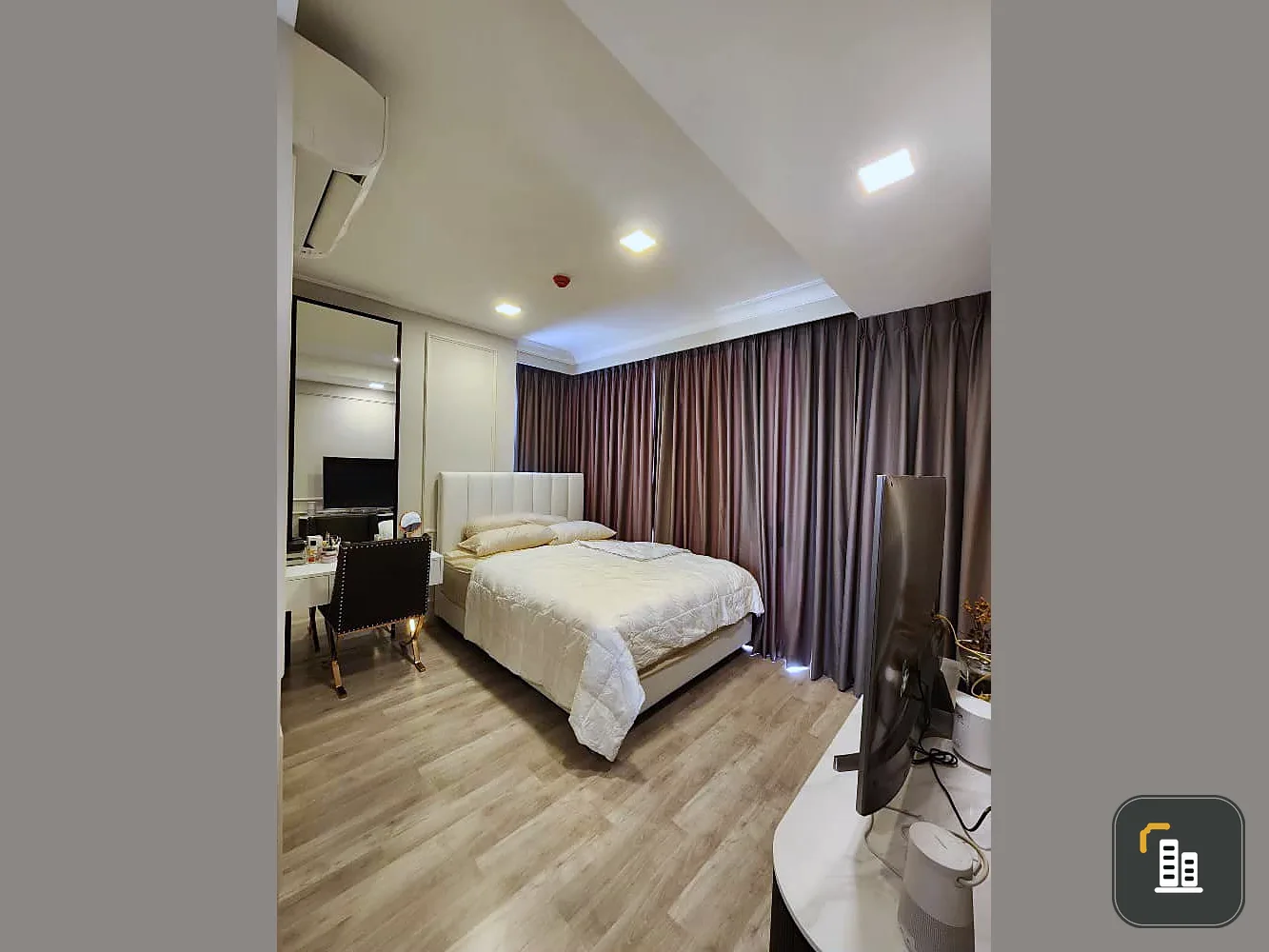Condo for sale Quintara Arte Sukhumvit 52, beautifully decorated. The room is open and not hot. Just carry your bag and move in.