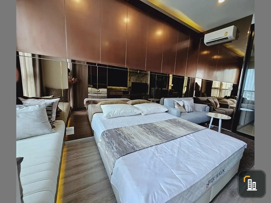 Knightsbridge Prime Ratchayothin for sale, high floor, great view, cool north direction, beautiful room, very beautiful built-ins, don't miss it.