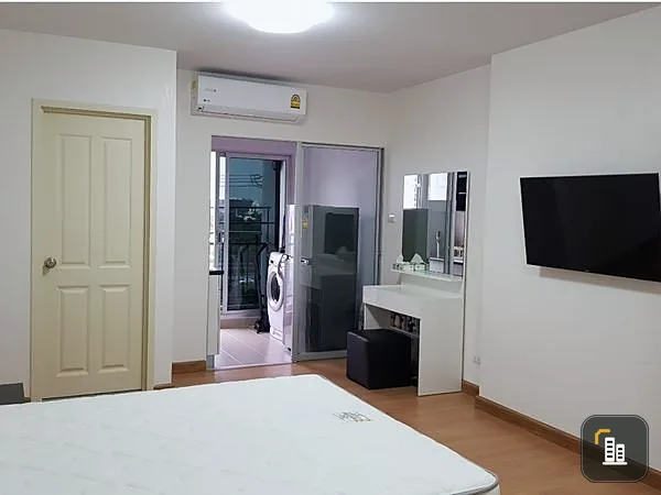 For sale: Supalai City Resort Chaengwattana, studio room, fully furnished, ready to move in, 8th floor, east side, book now.