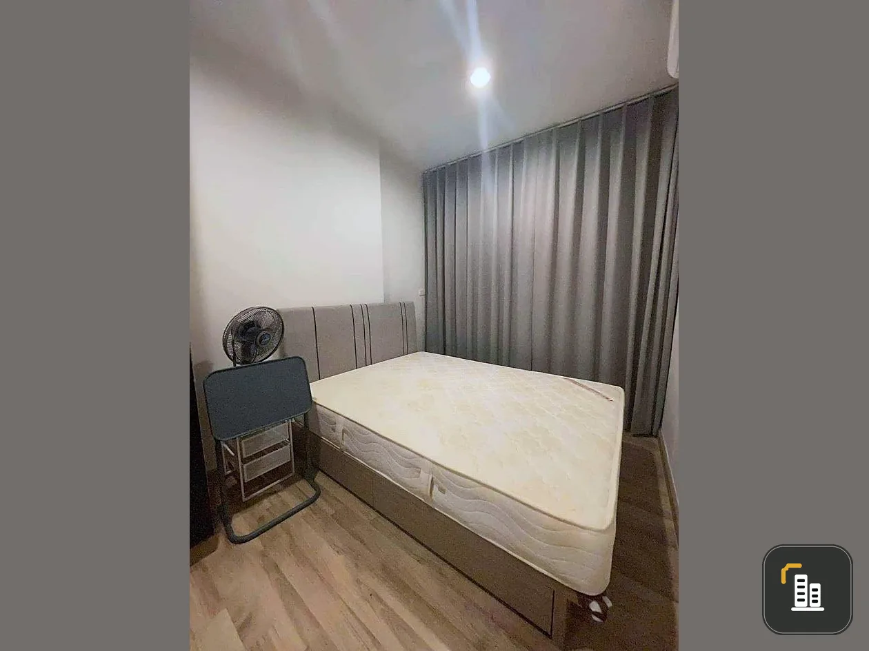 For sale rent, Niche Mono Sukhumvit-Bearing, 24th floor, very high, Samrong side, cool breeze, fully decorated. Ready to enter