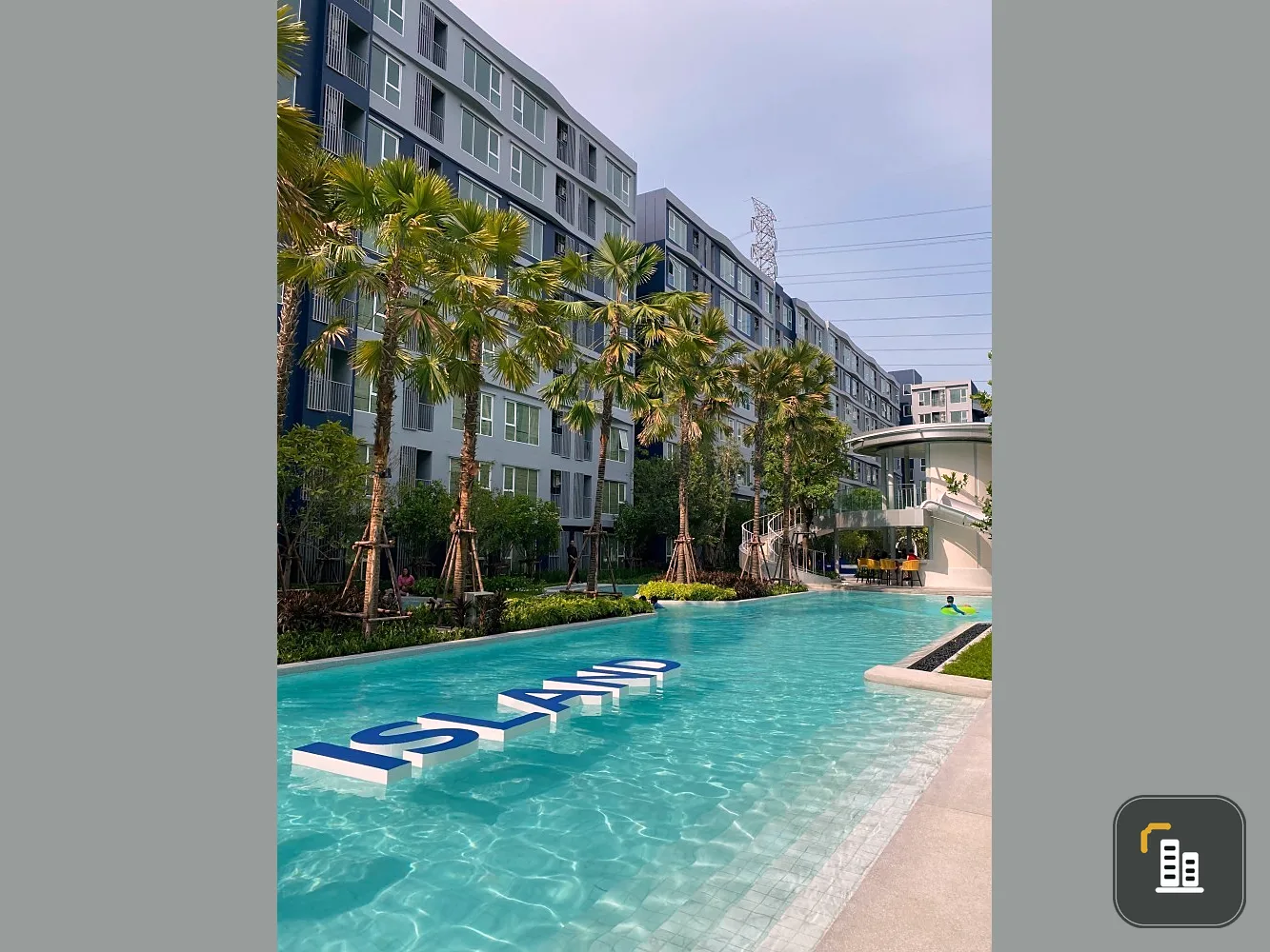 Down payment for sale, Cave Town Island, 1 bedroom, 1 bathroom, 3rd floor, complete amenities, buy quickly.