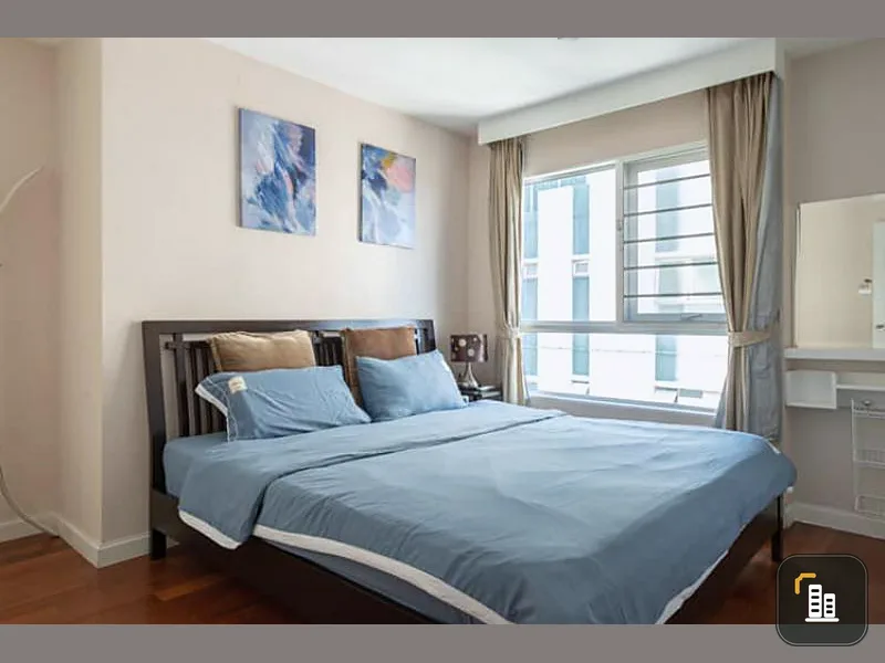 Urgent sale, Bell Grand Rama 9, beautiful decoration, fully furnished Very suitable for a family. Do not miss the room, there is a limited number.