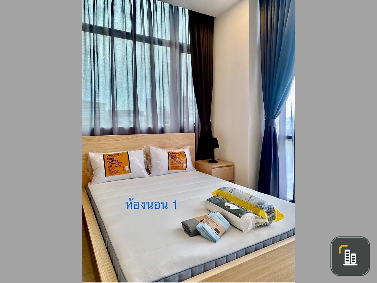 For sale, for rent, Supalai Premier, Si Phraya-Samyan, 4th floor, corner room, fully furnished, ready to move in, not booking is a big mistake.