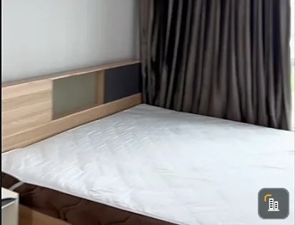 For rent: Fuse Sense Bang Khae, white room, comfortable to look at, separated into sections, don't just look, hurry up and book now.
