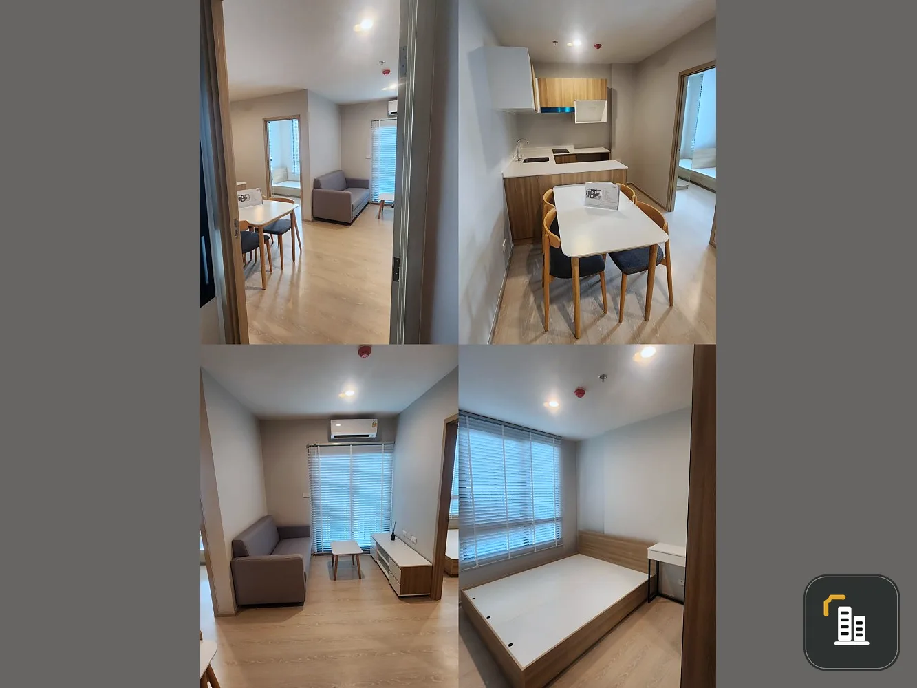 Releasing reservation form for Nue Connex Don Mueang, corner room, north direction, tree view. Hurry and become the owner of this place quickly.