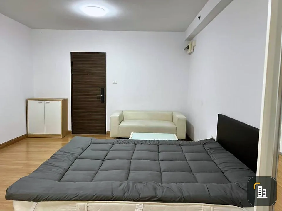 Condo for sale, Supalai Park, Tiwanon Intersection, 12A floor, studio room, bright, comfortable to look at, you can't miss booking.
