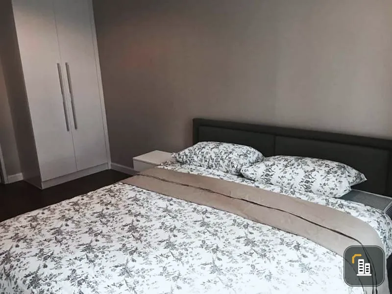 Condo for rent belle grand rama 9 fully furnished, fully furnished. Ah, and my heart trembles. Hurry up.