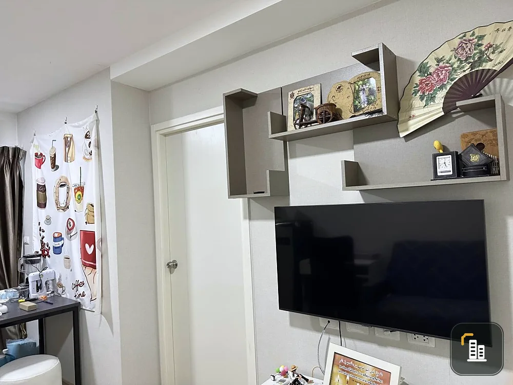 For sale, for rent, Plum Condo Mix Chaengwattana, fully furnished, fully furnished, reasonable price, hurry and reserve now.