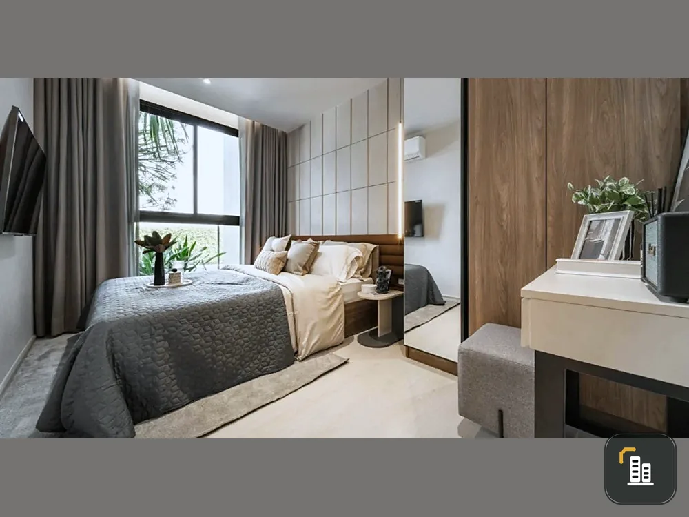 Selling down payment New Core Khu Khot Station, Building D, 5th floor, Fully Furnished. If interested, hurry and reserve now, don't miss it.