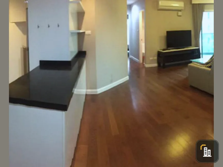 Luxury condo for rent, ready to move in, Belle Grand Rama 9, good location in the middle of CBD, pool view, very good value