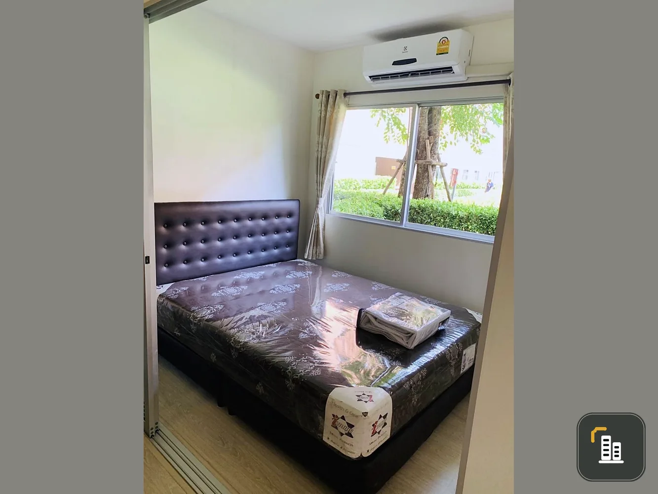 Condo for sale, Plum Condo Park Rangsit Phase 3, fully furnished, all amenities ready, you can reserve now.