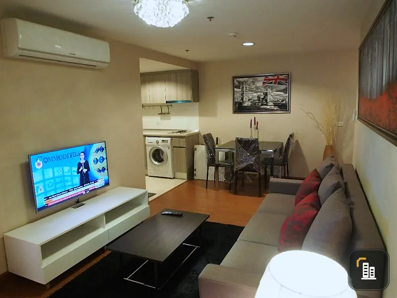 For Rent Belle Grand Rama 9, fully furnished, very tight furniture. The price is not strong, plus get a golden location, hurry now.