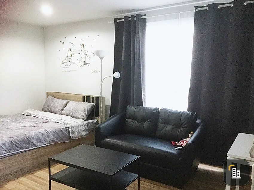 Condo for rent, Regent Home 19, Sukhumvit 93, 8th floor, not very high, complete amenities. You can just come and stay.