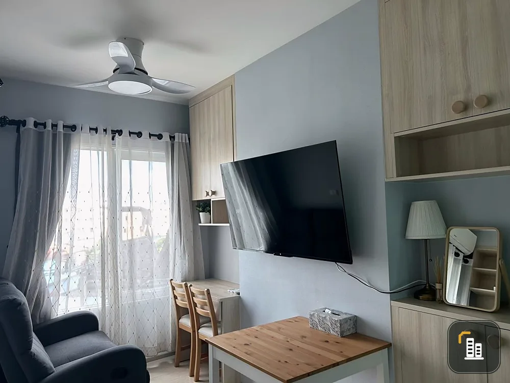 Condo for sale, Chapter One Eco Ratchada-Huai Khwang, studio room, white, pleasing to the eye. First come, first served.