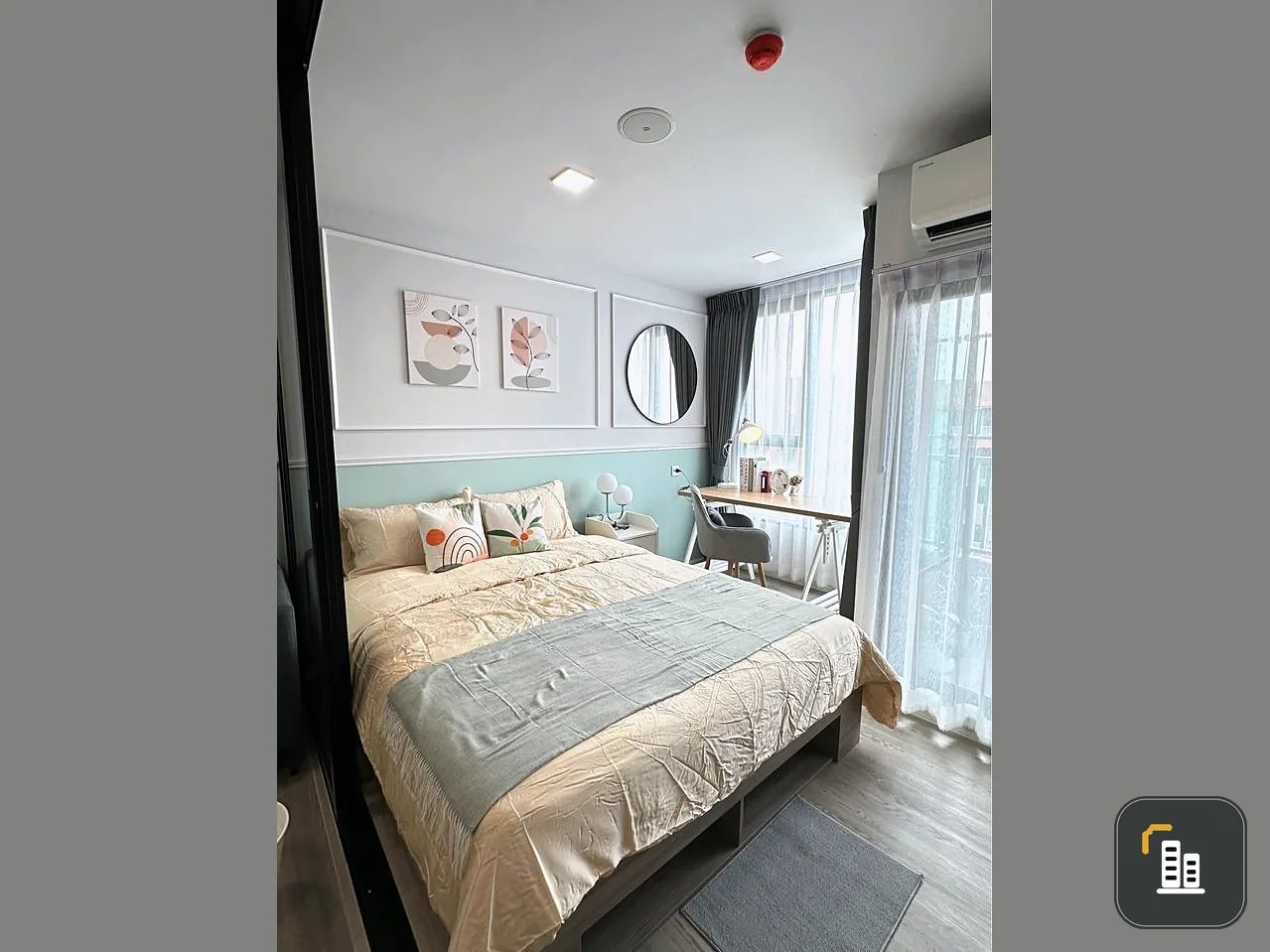 For rent, Kave Town ISLAND, decorated in a beautiful room in Modern Classic style. Hurry and reserve it. Don't miss it.