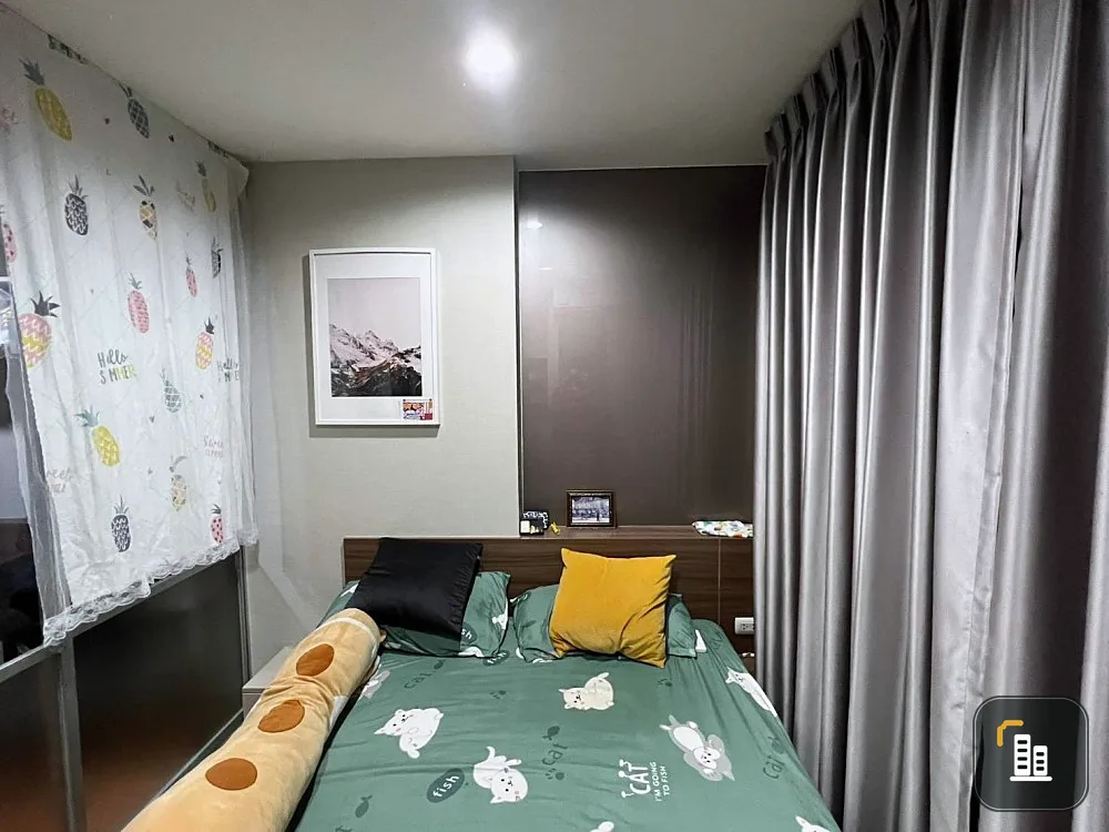 Urgent sale!! Lumpini Mega City Bangna Condo, 8th floor, Building E, beautiful room, fully furnished, ready to move in, don't miss it!!