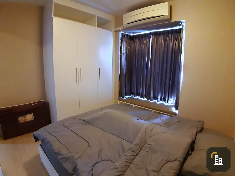 For rent: Fuse Moebius Ramkhamhaeng, complete furniture and electrical appliances, high view, book now.