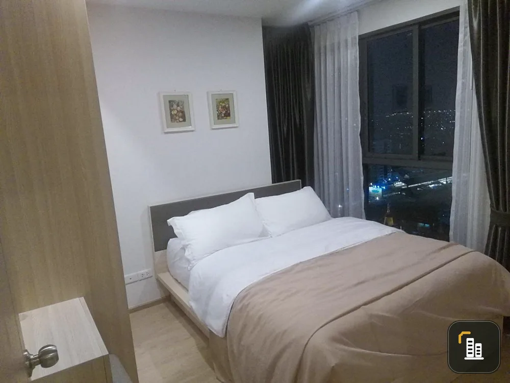 For sale Ideo O2, spacious room The ceiling is high and airy and comfortable. The 31st floor is very high. The wind is very good. Hurry and grab it.
