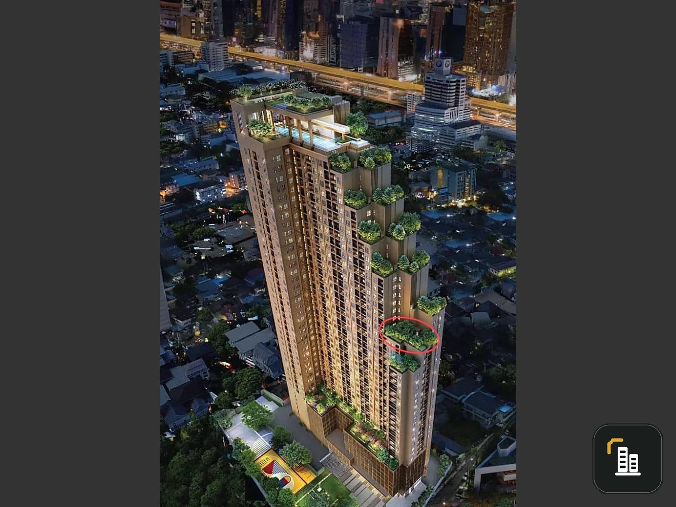 Selling down payment lower than the project Metris district ladprao 1 bedroom plus, 26th floor, high view, buy now, don't look.