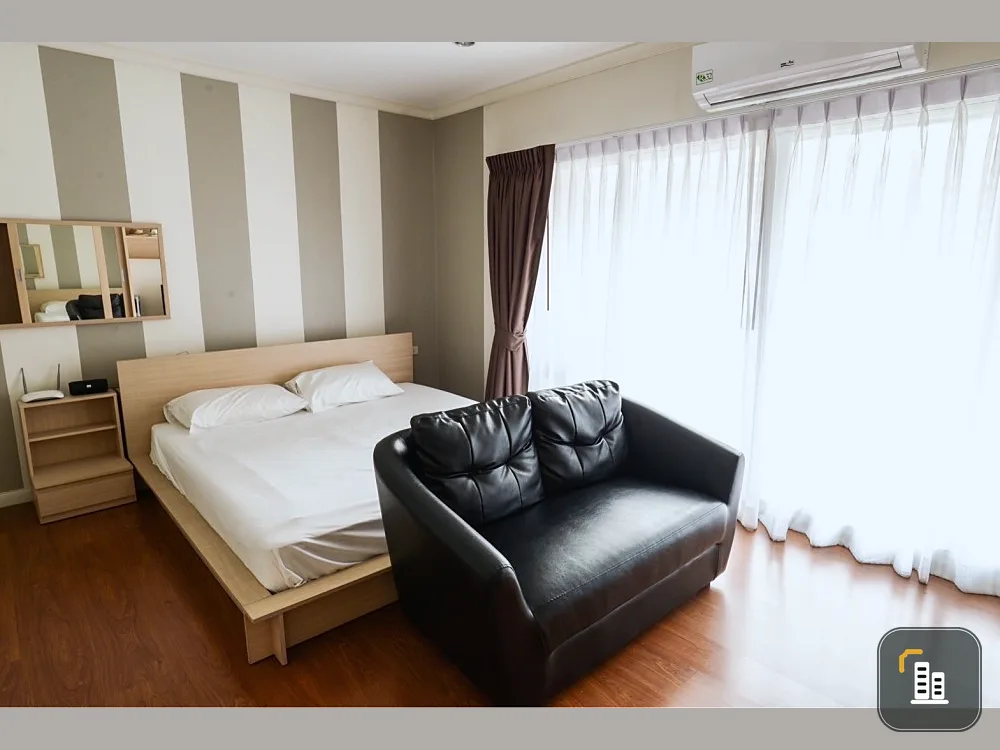 For rent!! Condo Grand Park View Asoke, 10th floor, fully furnished, ready to move in, hurry and book now!!