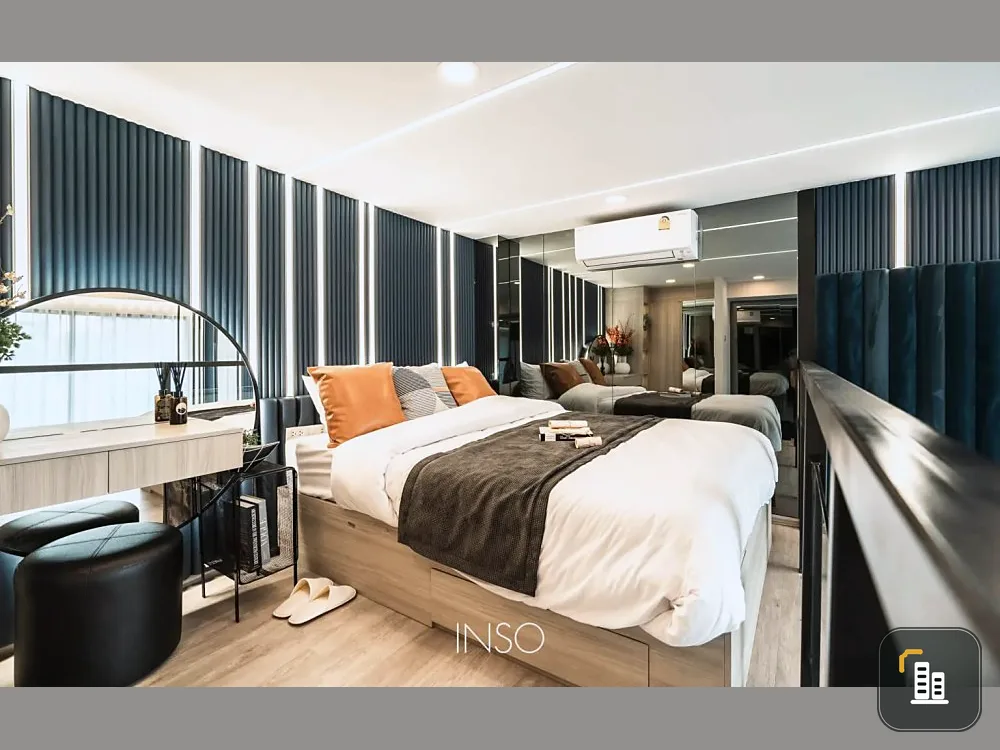 Selling down payment The Origin Sukhumvit - Sai Luat E22 Station DUO SPACE 2 floors. If interested, hurry and reserve now. Don't miss it.