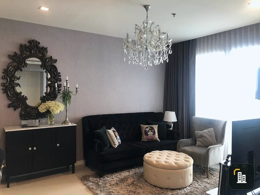For sale or rent STARVIEW Rama 3, fully furnished, with electrical appliances. You can move in immediately. Don't miss it.