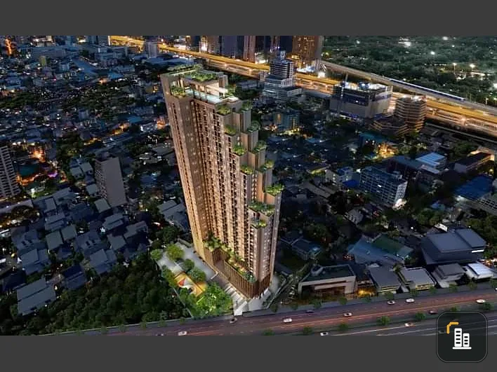 Condo down payment sale, Metris District Lat Phrao, corner room, most beautiful view, Chatutakon Park, hurry and reserve now.