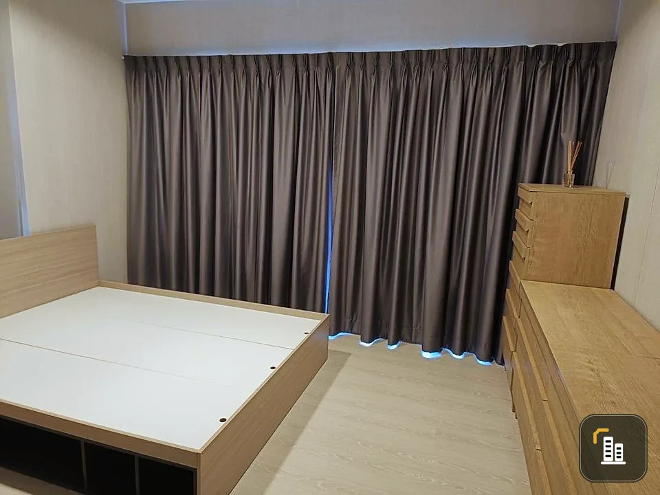 For sale Ideo Sukhumvit 115, high floor, city view, very good atmosphere. Fully decorated room, all in one place. Book now.