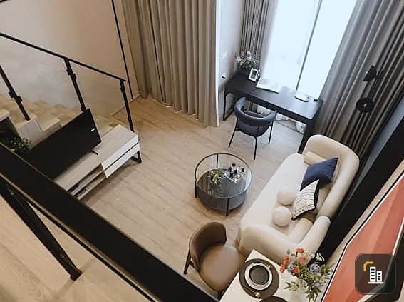 Down payment sale, Origin Plug & Play, Nonthaburi Station, 24th floor, Chao Phraya River view. Hurry and reserve yours now.