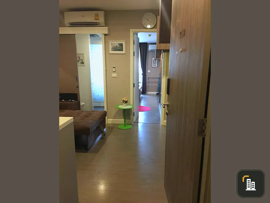 Condo for sale, A Space Asoke-Ratchada, complete room, ready to move in. Hurry, do not miss it.